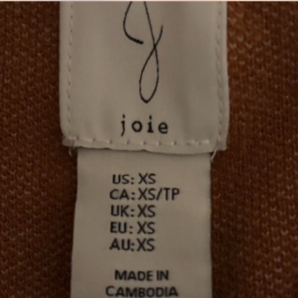 Joie Burnt Orange Floral Sweater - Picture 6 of 7